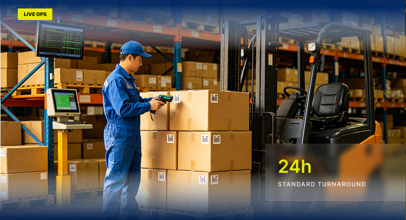 24/7 Receiving, Non-Stop Flexibility Image Two